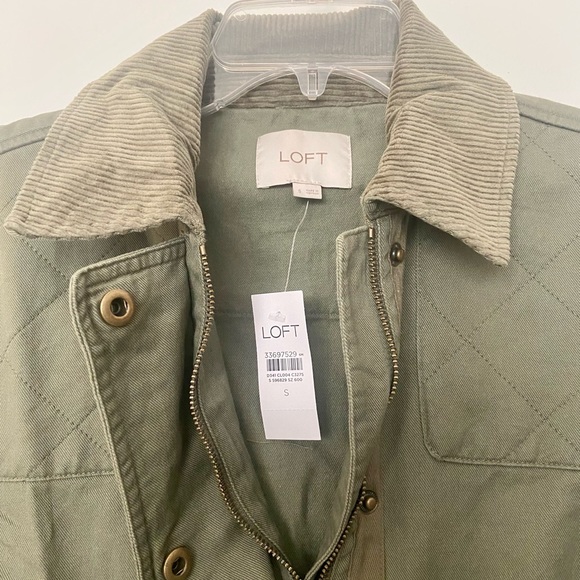 NWT Loft Cinched Field Jacket. Size small. - Picture 5 of 11